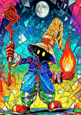 Vivi Ornitier with Fire Magic