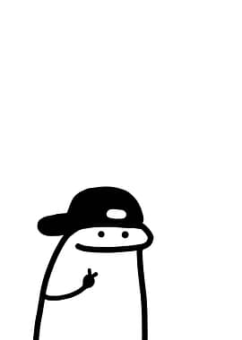 Flork Meme Character with Baseball Cap