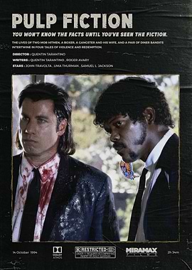 Pulp Fiction Movie Poster