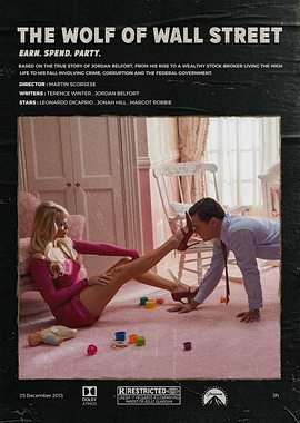 The Wolf of Wall Street Movie Poster