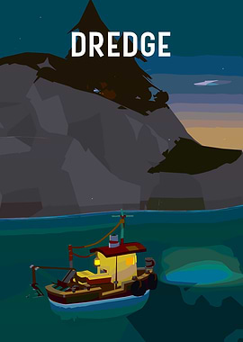 Dredge Video Game Poster