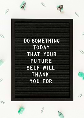 Inspirational Letterboard Quote