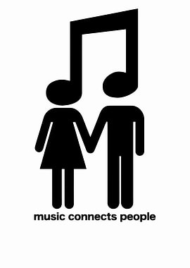 Music Connects People Icon