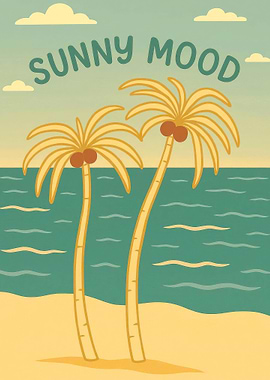 Sunny Mood Tropical Beach