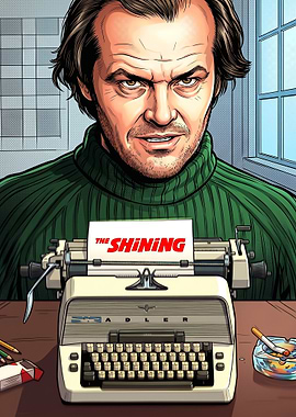 Jack Nicholson as Jack Torrance in The Shining