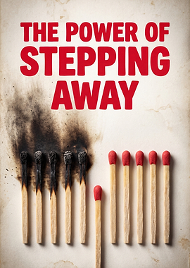 Step Away Motivational Poster