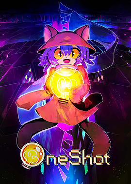 Niko holding a light bulb