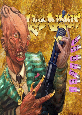 Grotesque Character with Shotgun limpbizkit