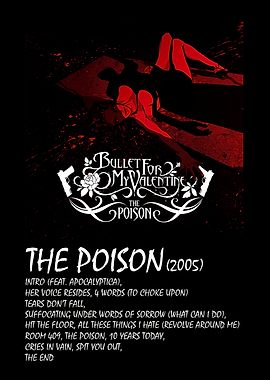 Bullet For My Valentine The Poison Art