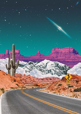 Surreal Desert Road Trip