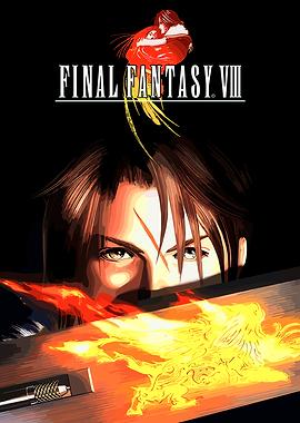 Final Fantasy VIII Squall Leonhart Artwork
