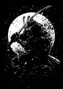Samurai Warrior in Action