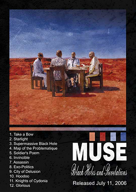 Muse Black Holes and Revelations Album Art