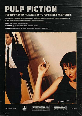 Pulp Fiction Movie Poster