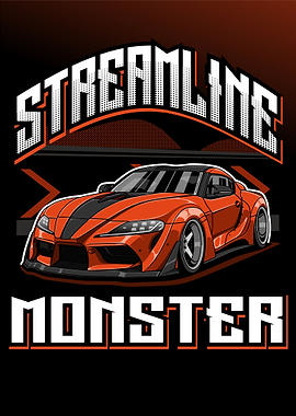 Supra A90 VeilSide Streamline Monster
