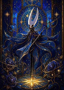 Hornet in Stained Glass Cosmic Robes