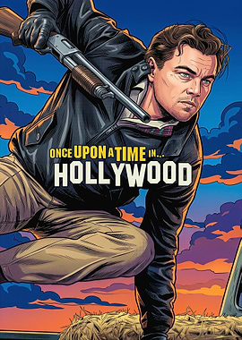 Once Upon a Time in Hollywood Poster