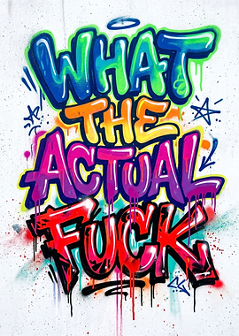 Graffiti Text Art