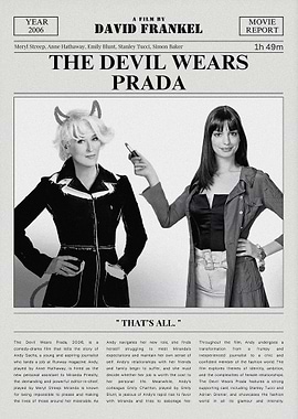 The Devil Wears Prada Movie Poster