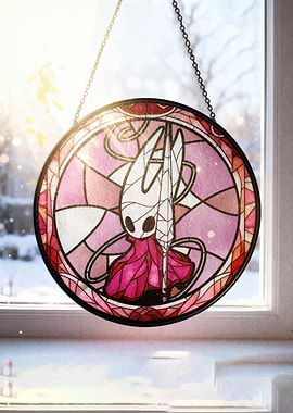 Stained Glass Hornet from Hollow Knight