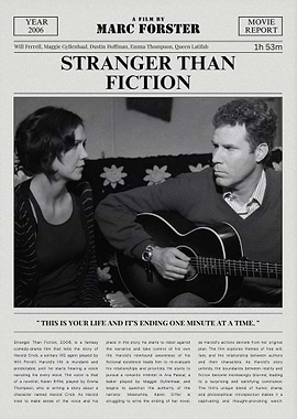 Stranger Than Fiction Movie Poster