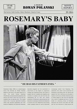 Rosemary's Baby Movie Poster