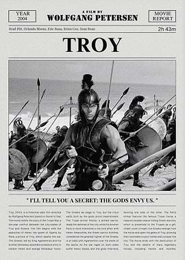 Troy Movie Poster