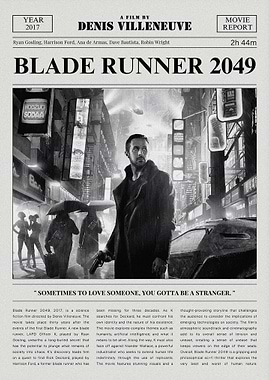 Blade Runner 2049 Movie Poster