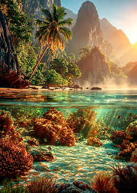 Luminous Coral Coast