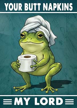 Your Butt Napkins My Lord
