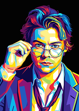 Harry Styles Pop Art Potrait