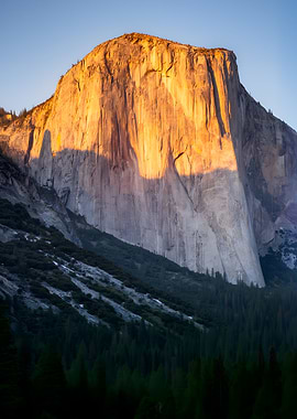 El Capitan at Sunset
