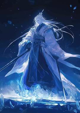 Ice Emperor with Sword