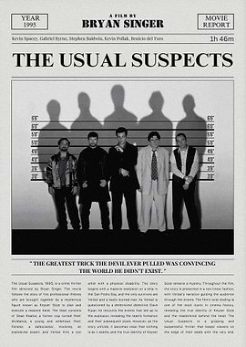 The Usual Suspects Movie Poster