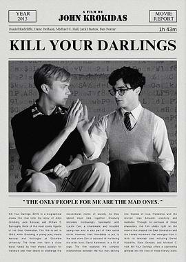 Kill Your Darlings Movie Poster