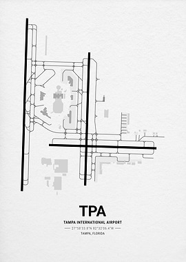 Tampa International Airport Map
