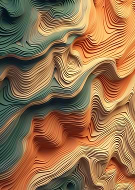 Abstract Layered Topography