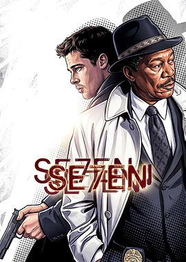 Seven Movie Poster Art