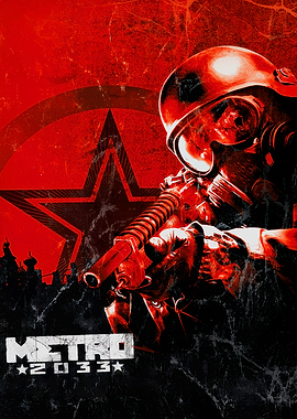 Metro 2033 Soldier Poster