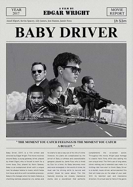 Baby Driver Movie Poster