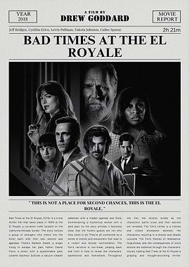 Bad Times at the El Royale Movie Poster
