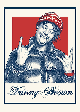 Danny Brown Portrait