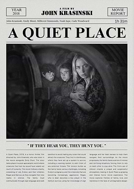 A Quiet Place Movie Poster