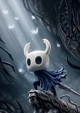The Knight from Hollow Knight