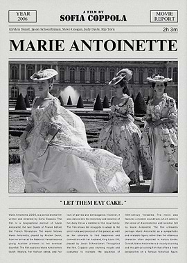 Marie Antoinette Movie Poster