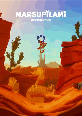 Marsupilami Hoobadventure Game Art