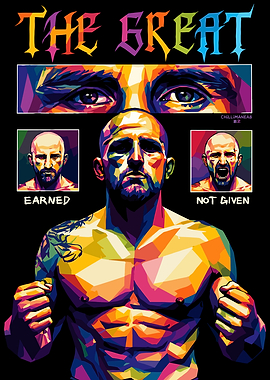Alexander Volkanovski Pop Art