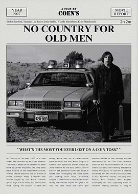 No Country for Old Men Movie Poster