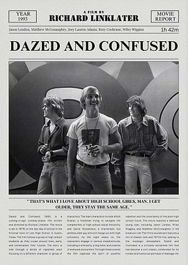Dazed and Confused Movie Poster