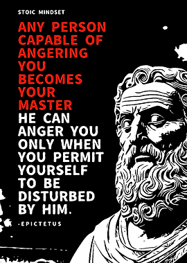 Stoic Mindset Quote by Epictetus